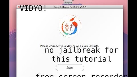 How to record your iOS 9 - 9.2.1/9.3 screen no jailbreak no computer .