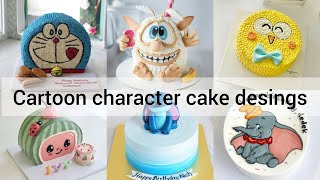 Cartoon Character Cake Desings || Birthday Cake Ideas