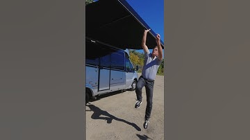 Wind Sensor Power Awning #leisurevans #automobile #adventure