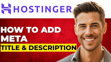 Hoe u een metatitel en -beschrijving toevoegt in de Hostinger Website Builder | Snelle handleiding