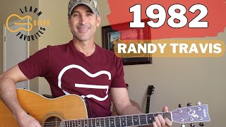 Video thumbnail of "1982 - Randy Travis - Guitar Lesson | Tutorial"