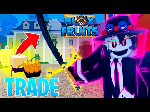 Trade No Blox fruits, eu sai ganhando ? #roblox #bloxfruits #zarakiro