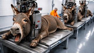 Dentro de la Fábrica Secreta de Burros: Cómo se Hace la Crema de Leche de Burra (Proceso Completo)