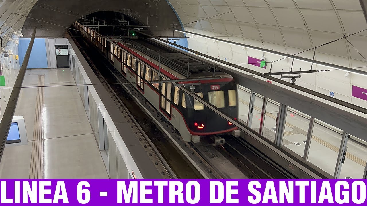 Metro De Santiago | Línea 6 (Noviembre - Diciembre 2022)
