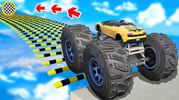 Testing Cars vs Speed Bumps in GTA 5!