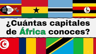 ¿Cuántas capitales de África conoces?