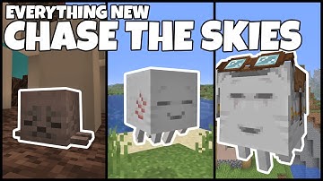 EVERYTHING New In MINECRAFT CHASE THE SKIES DROP