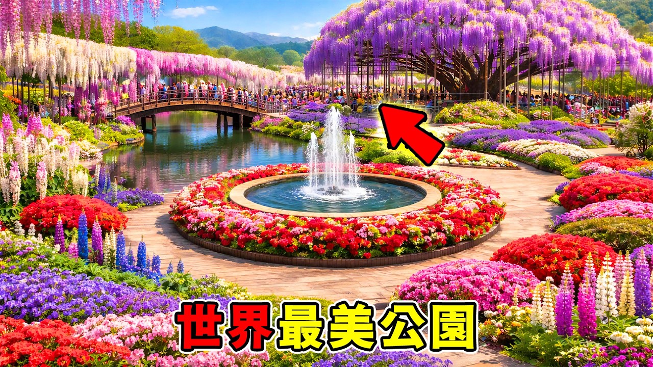 全世界最美的十大公園！美到挑不出毛病的電子森林只能墊底，第一名不收門票，卻美到橫掃全球！