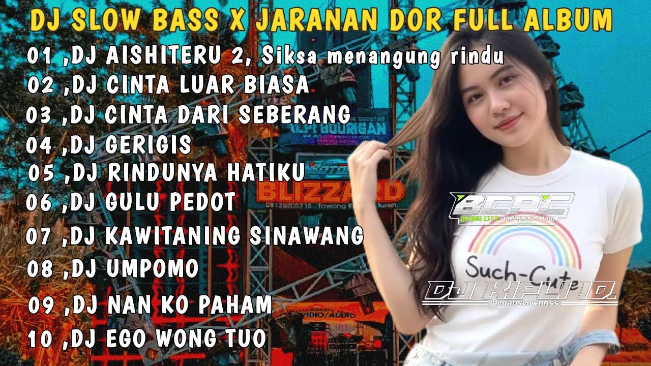 DJ AISHITERU 2 X CINTA LUAR BIASA | SLOW BASS JARANAN DOR FULL ALBUM TERBARU 2026 •DJ KIPLI ID