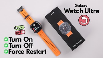 Samsung Galaxy Watch Ultra: How to Turn On / Off / Restart!