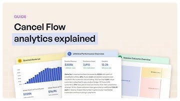 Cancel Flow Analytics Breakdown In Churnkey