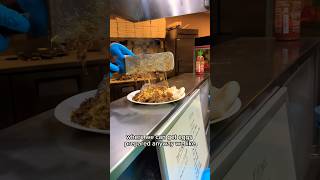 Brunch at the United States’ McMurdo Station in Antarctica. This is the food they eat in winter