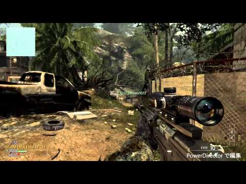 【CoD MW3 TDM 】いろんな砂を使ってみよう~AS50~