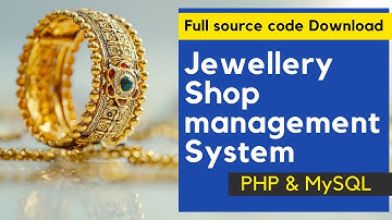 Jewellery shop management system project in php | jewellery billing software | full source code