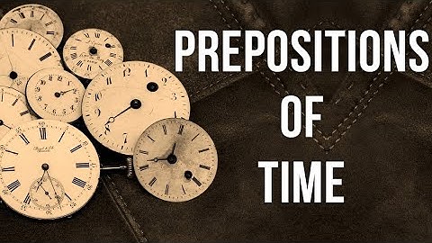[ Prepositions of Time ] To, In, At / #learning #english #grammar #quiz / @css-pms