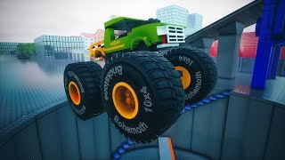 Monster Trucks Destruction (big wheels) | Brick Rigs