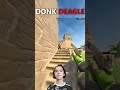 DONK CRAZY TAPS WITH DEAGLE #donk #teamspirit #cs2 #cs2moments #faceit
