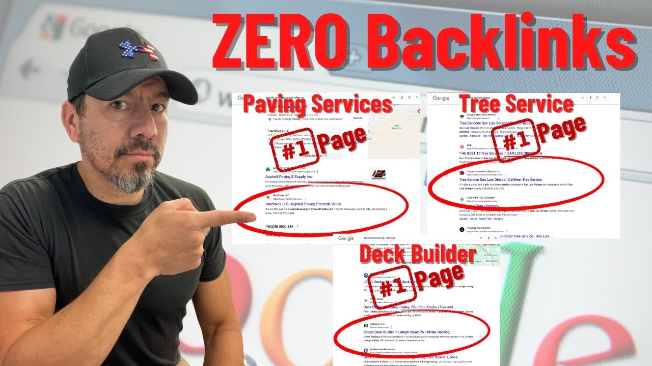 View of Can My Website Rank With 0 Backlinks? Yes! If You Do This... - YouTube