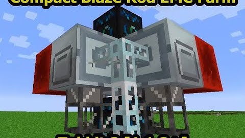 Tekkit 2 Compact Blaze Rod EMC Farm Build Tutorial [1.1.2+]