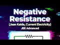 NEGATIVE RESISTANCE | JAAN KALDA CURRENT ELECTRICITY