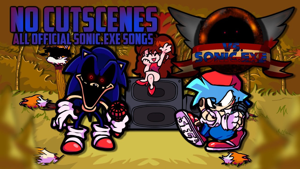 Friday Night Funkin' VS SONIC.EXE 2.0 FULL WEEK + Cutscenes (All  Secrets/Endings) (FNF Mod) (Majin) 