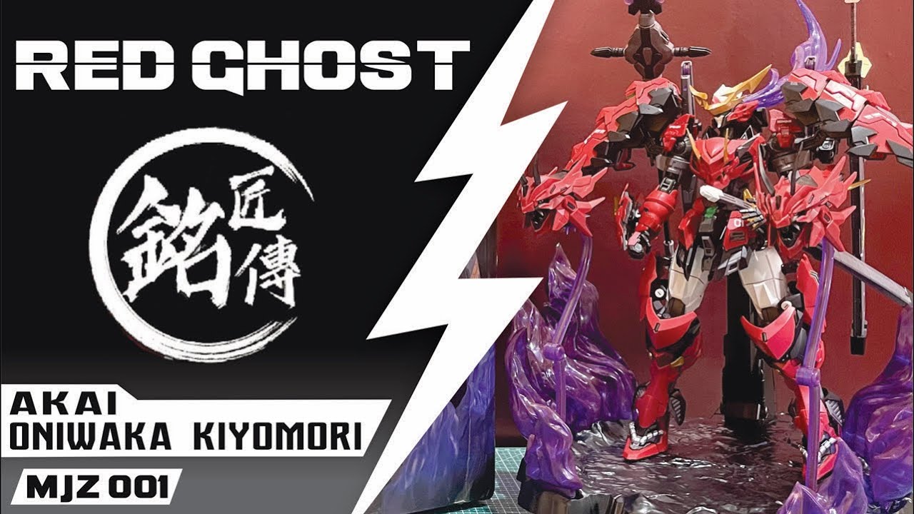 UNBOXING RED GHOST KIYOMORI | MING JIANG ZHUAN 001 MODEL KIT - YouTube