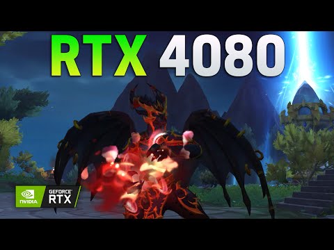 RTX 4080 16GB + i9 13900k |  World of Warcraft Dragonflight - RTX ON