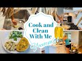 What’s For Dinner? | COOK + CLEAN WITH ME *So Yummy!* 🥗🧈🧅🫛