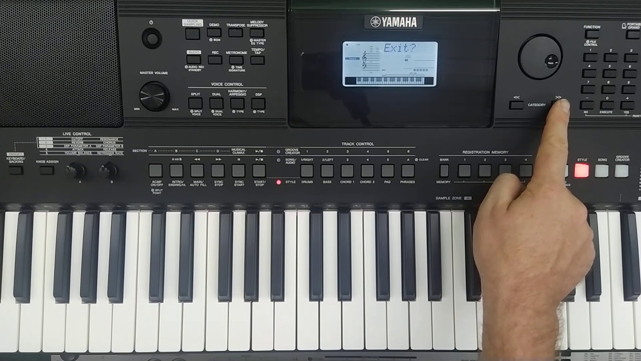 Como Salvar Os Ritmos da Memoria para o pendrive teclados Yamaha 463 453 443 433