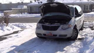 How do you hook a Town and Country Mini Van?