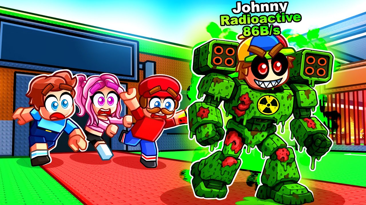 Тайно становлюсь РАДИОАКТИВНЫМ ДЖОННИ в краже мозгов...