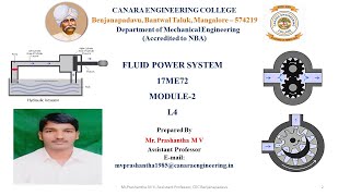 VTU Fluid Power System 17ME72 M2 L4 Pump performance characteristics and numericals