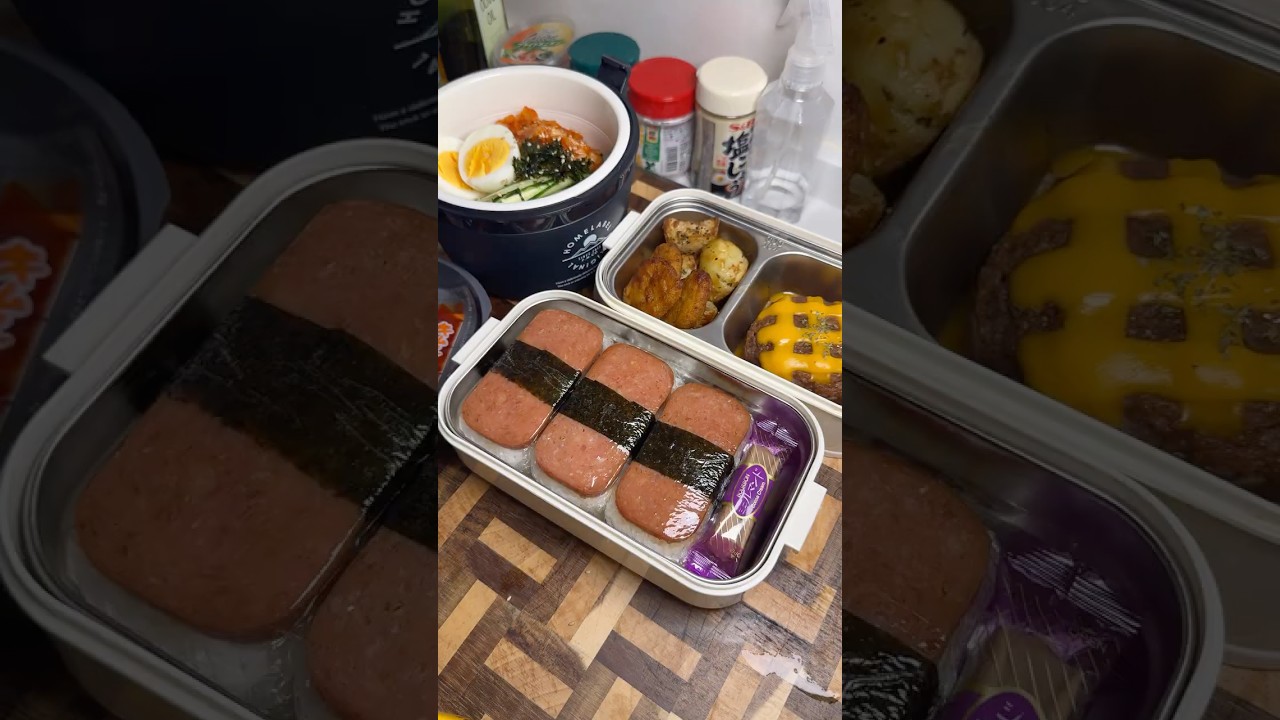 Packing lunch for his 12-hour shift at 5 am