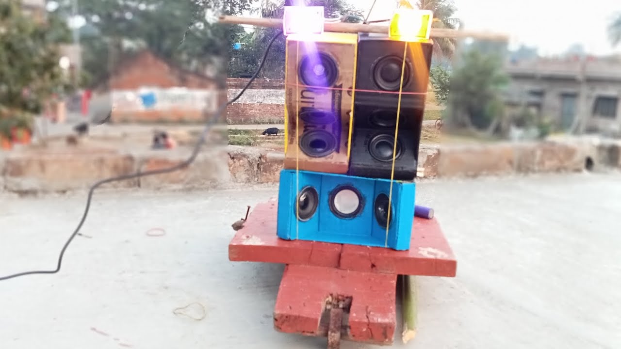 New sarfi light 😮 power music shutup speaker check 🥵 2 Top 1Bass