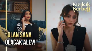 Doğa, Alev'i pembe konusunda uyarıyor!  | Kızılcık Şerbeti 48. Bölüm