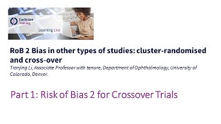 Part 1: Risk of Bias 2 for Crossover Trials