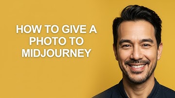How to Give a Photo to Midjourney - KevinHowTo