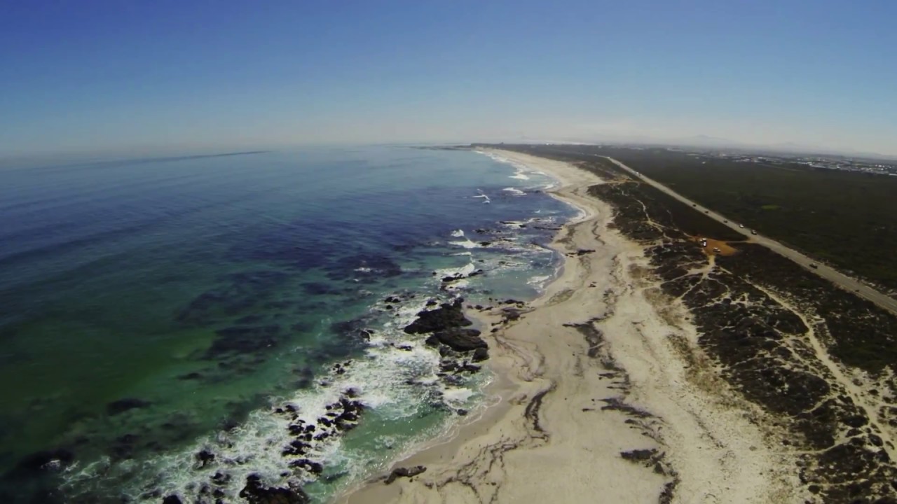 CapeDrone first proper flight with 3DR SOLO Drone. Cape Town, West Coast.