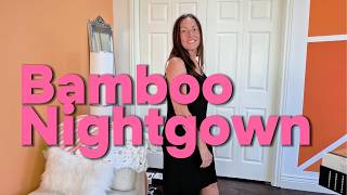 COOLEST SLEEP EVERY! Bamboo Tank Nightgown! Comfortable!