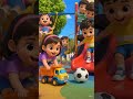Cute Kids Playing in Playground 🛝😍 | Fun 3D Cartoon Shorts #shorts
