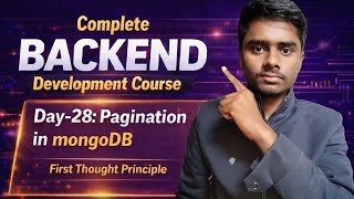 Day-28: Pagination in mongoDB | complete backend development course| Day-28