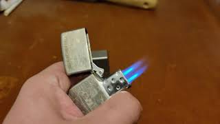 zippo brand double burner butane insert