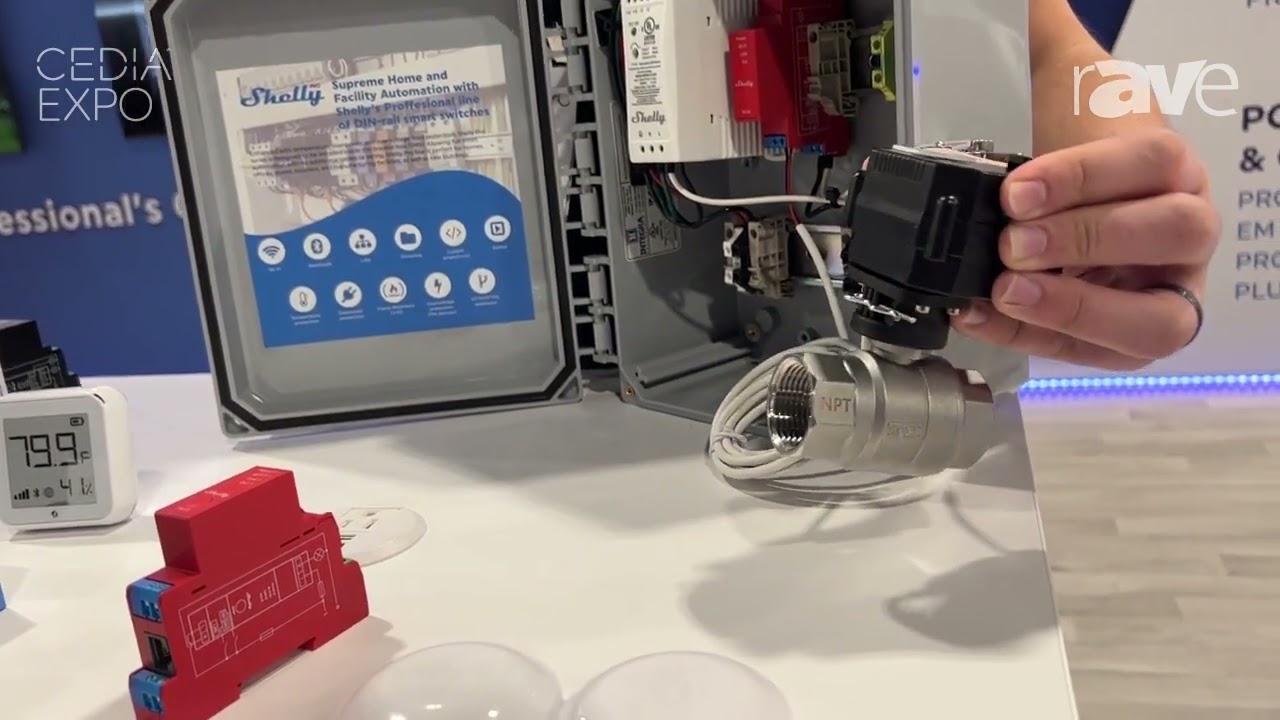 CEDIA Expo 2023: Shelly USA Shares Water Valve Kit with Leak