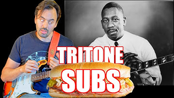 How Wes Montgomery Uses Tritone Substitutions on The Blues