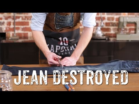 Vidéo: Tutoriel Photo Pour Créer Des Trous Sur Un Jean