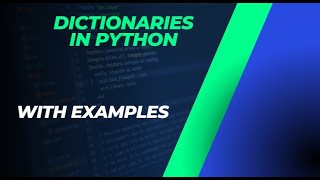 Dictionaries in Python | Functions performed on dictionaries | Explained With Examples | VR Universe