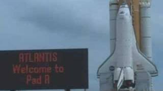 STS-125 - SHUTTLE ATLANTIS ARRIVES AT LAUNCH PAD FOR HUBBLE