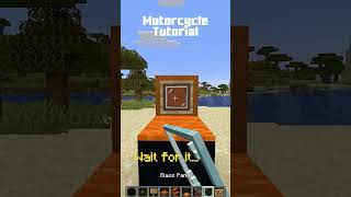 Rate this motorcycle 1-10 in Minecraft! #shorts @DiamondsRaider