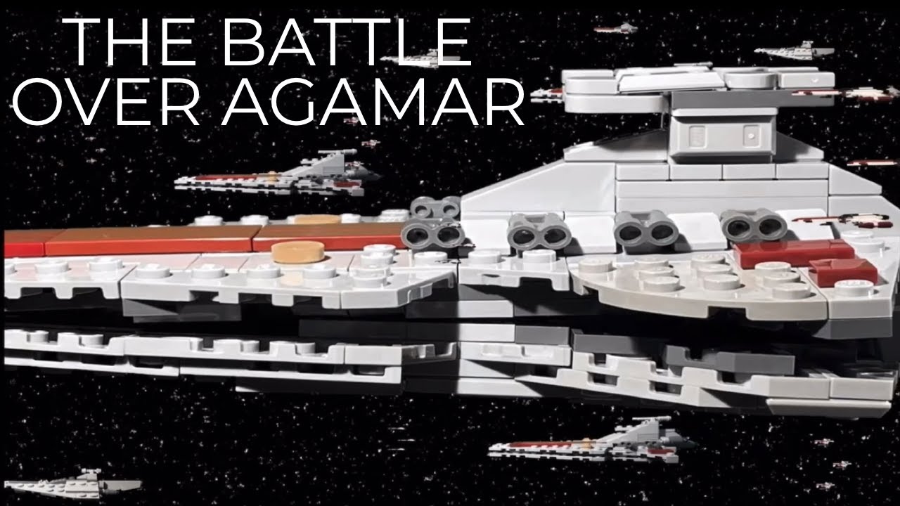 LEGO Star Wars- The Battle Over Agamar (Stop Motion)