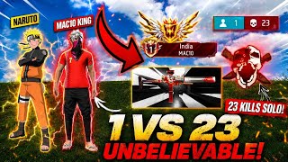 INDIA'S MAC10 KING 23 KILLS SOLO VS SQUAD